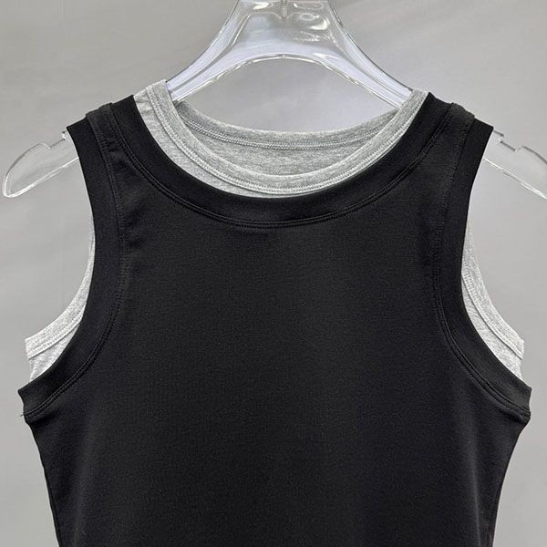 ★安心 エムエムシックス ロゴ入りタンクトップ Mak04560