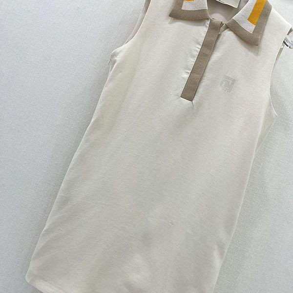 超希少!フェンディ FFモノグラム総柄刺繍 コピー ワンピース fef87690