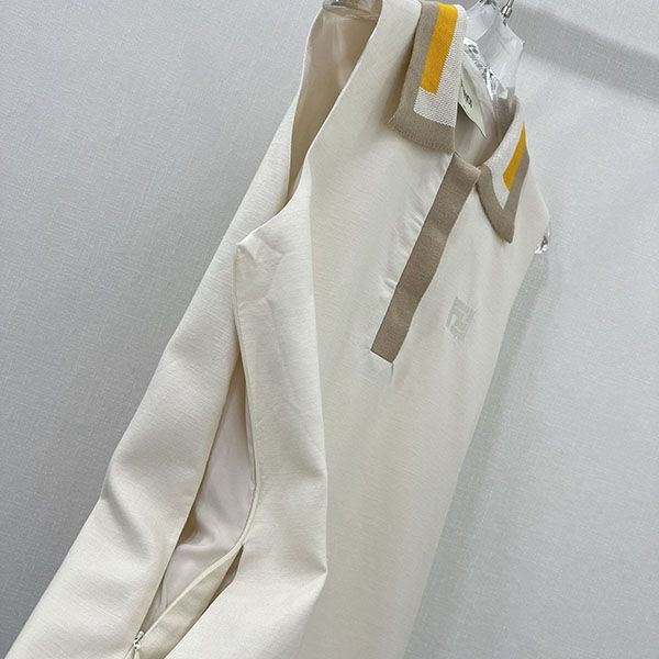 超希少!フェンディ FFモノグラム総柄刺繍 コピー ワンピース fef87690