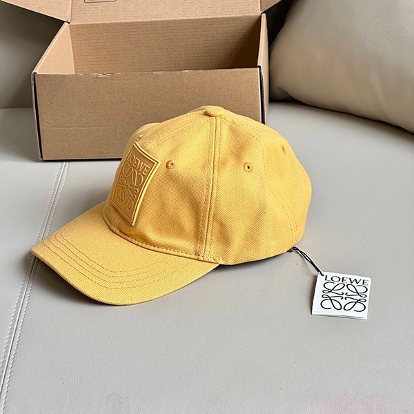 ★ロエベ★パッチロゴ♪キャンバス*ベースボールキャップ 激安*各色 K820AA2X01