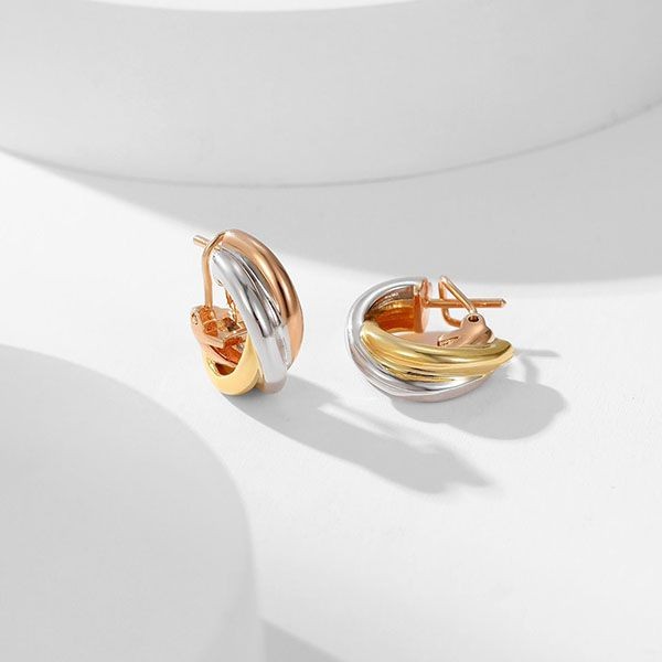 確保済み カルティエ Trinity earrings トリニティイヤリング kaw39537