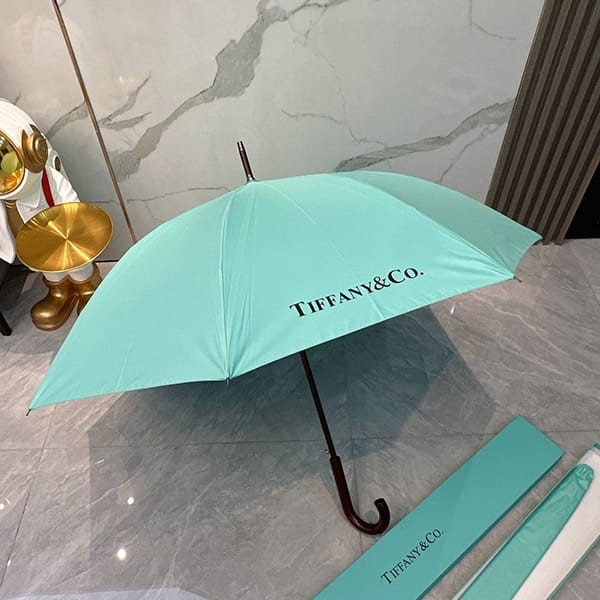 超希少!ティファニー n級品 ユニセックス 長傘 ワンギーハンドル Tic74760