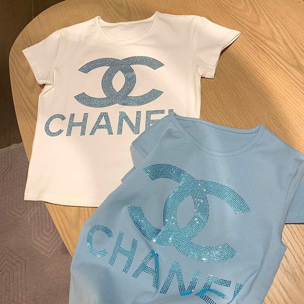 シャネル CCロゴ Tシャツ コピー she68564