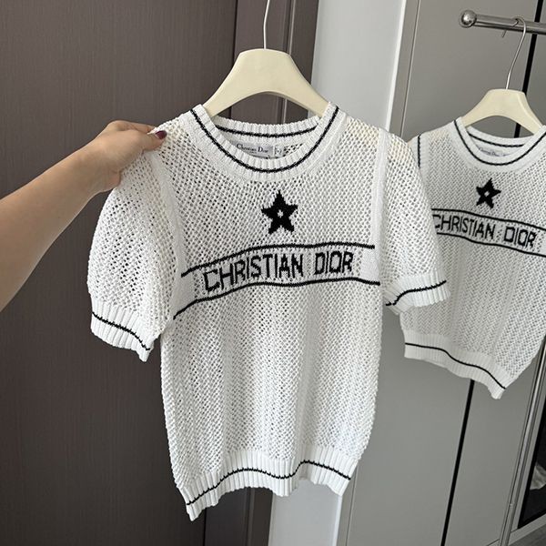 ディオール ニット 半袖 Tシャツ スーパーコピー des76055