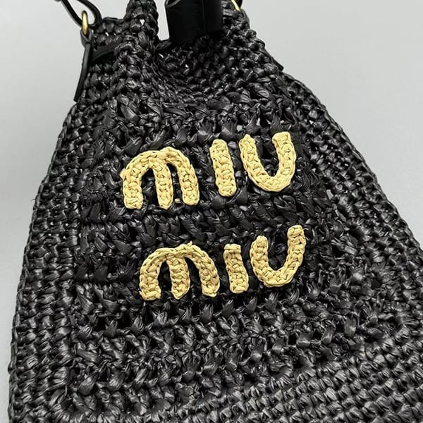 激安価格!ミュウミュウ ウーブンファブリック ミニバッグ レプリカ myn06446