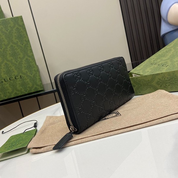 グッチ GG ラバーエフェクト 偽物 ジップアラウンドウォレット guj83135