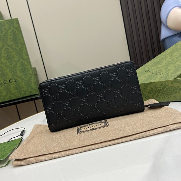 グッチ GG ラバーエフェクト 偽物 ジップアラウンドウォレット guj83135