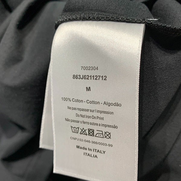ディオール CDアイコン Tシャツ 偽物 刺しゅう クルーネック 4色 013J600A0677