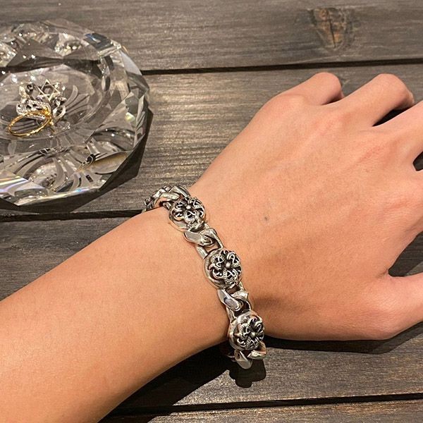 激安価格!クロムハーツ マルチリンク Bracelet ブレスレット Kuy85938