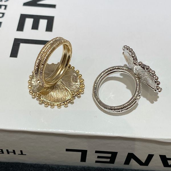 【店舗でも在庫わずか!】シャネル カメリア リング コピーABC228 B14733