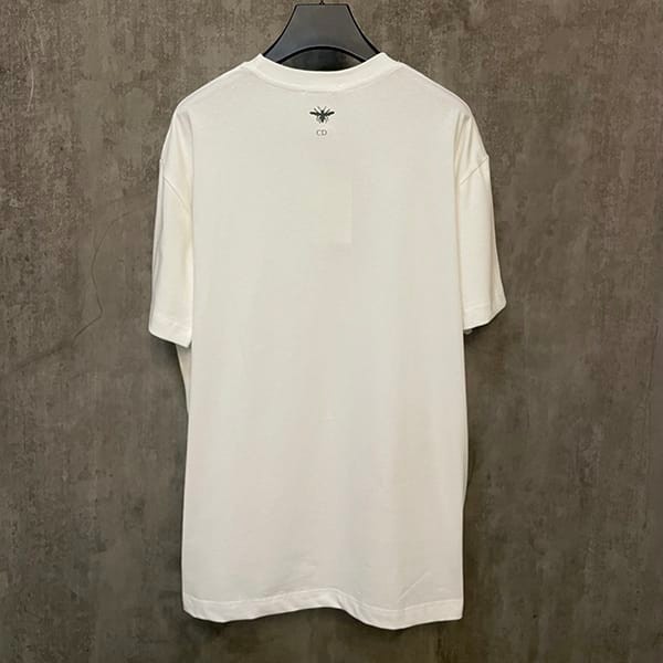 ディオール Eiffel Tower コットン リネン ジャージー Tシャツ 偽物 3色 def48513