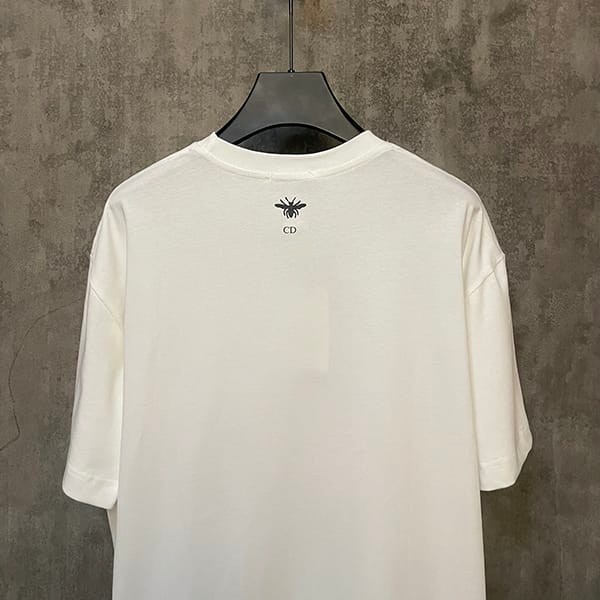 ディオール Eiffel Tower コットン リネン ジャージー Tシャツ 偽物 3色 def48513