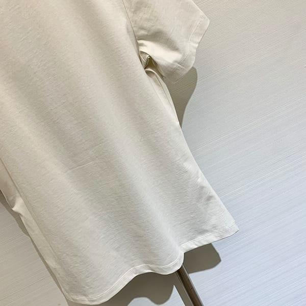 ディオール Eiffel Tower コットン リネン ジャージー Tシャツ 偽物 3色 def48513