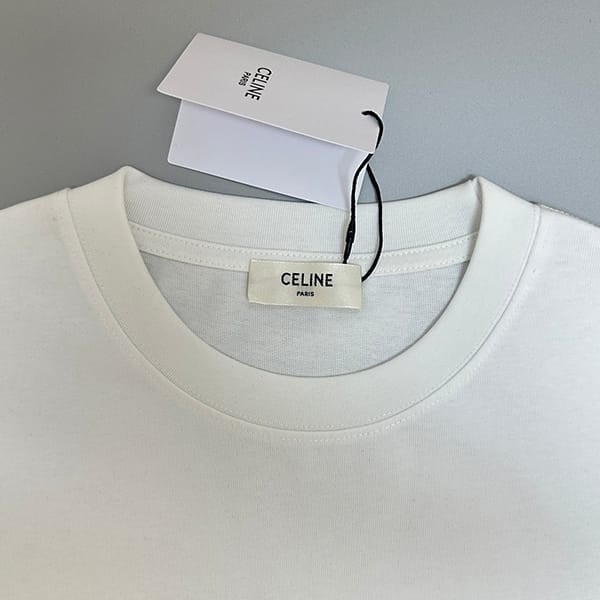 【使い勝手抜群】セリーヌ コットン ルーズ Tシャツ スーパーコピー 2色 Cel11051