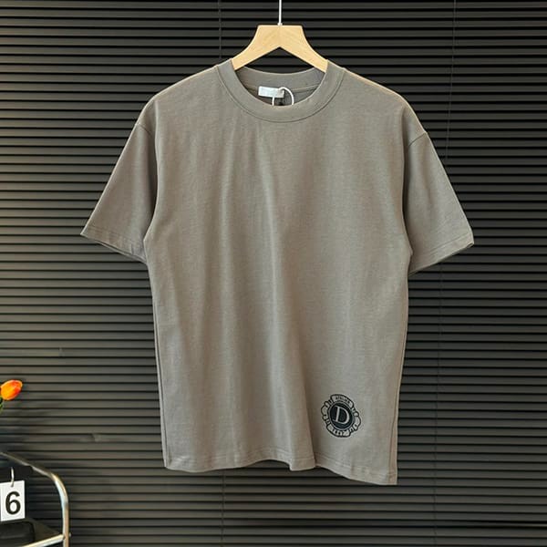 ディオール クルーネック コットンTシャツ フェイク 2色 dev94398