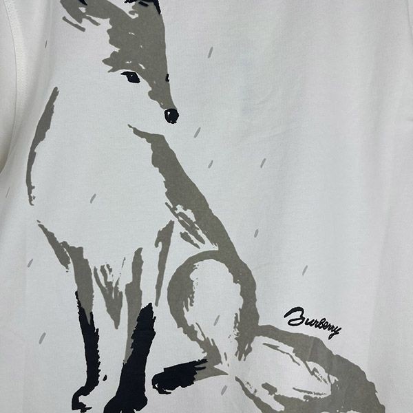 バーバリー ボクシー スワン コピー コットンTシャツ Bah25125