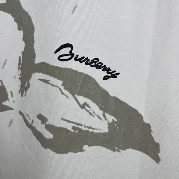 バーバリー ボクシー スワン コピー コットンTシャツ Bah25125