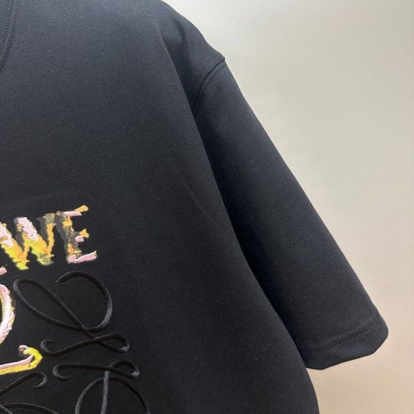 絶対欲しい!ロエベ コットン アナグラム 半袖 Tシャツ loc41817