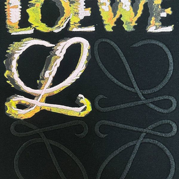 絶対欲しい!ロエベ コットン アナグラム 半袖 Tシャツ loc41817