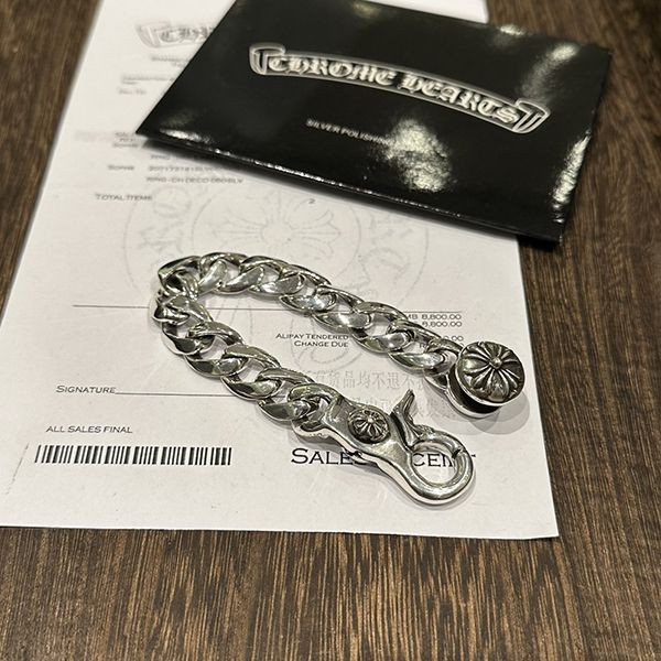 クロムハーツ クラシックチェーン ブレスレット フェイク