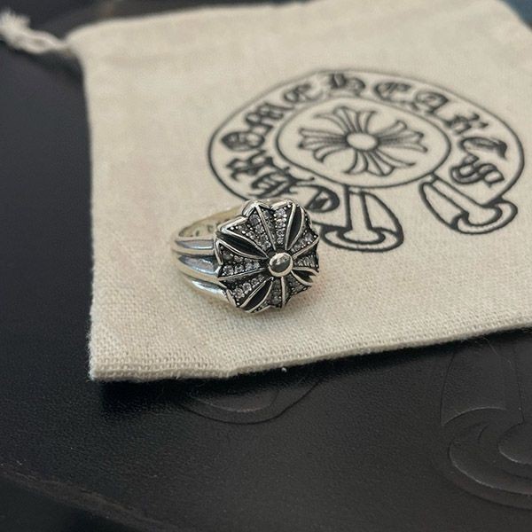 絶対欲しい!クロムハーツ カットアウトCHプラス N級品 リング Kun43037