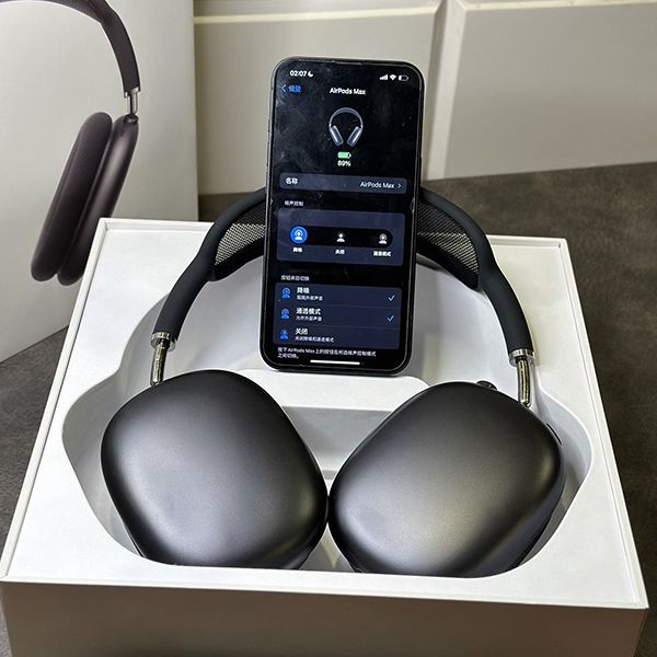 AirPods Max スーパーコピー アップル ワイヤレスヘッドホン★ブラック