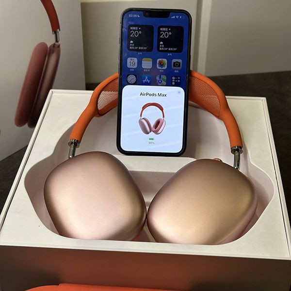 高品質♪AirPods Max コピー アップル ワイヤレスヘッドホン★オレンジ