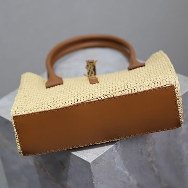 サンローラン n級品 Panier ラフィア トートバッグ Sas92640