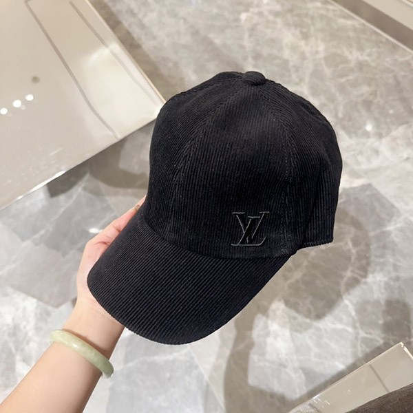 すぐ届く ルイヴィトン 偽物 キャップ・LV コーデュロイ M7242M