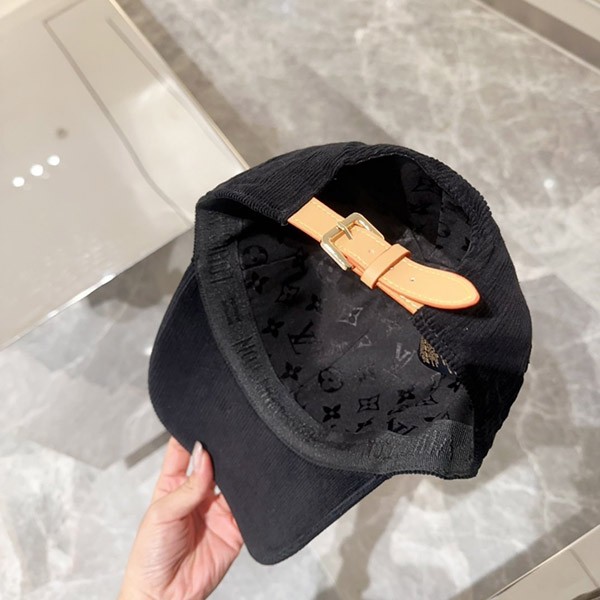 すぐ届く ルイヴィトン 偽物 キャップ・LV コーデュロイ M7242M