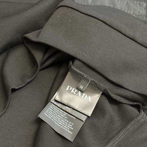 限定希少【プラダ】Re-Nylon 偽物 コットンスウェットシャツ puw78176