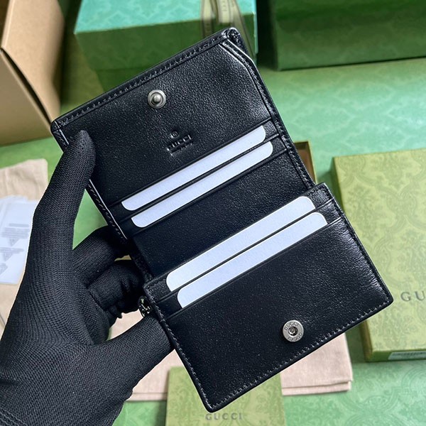 限定!すぐ届く!グッチ カードケース コピー ウォレット レザー 4色 guv58918