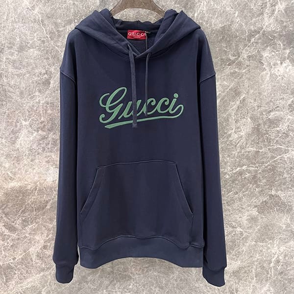 グッチ レプリカ コットンジャージー フーデッド スウェットシャツ 788771XJGQK4215