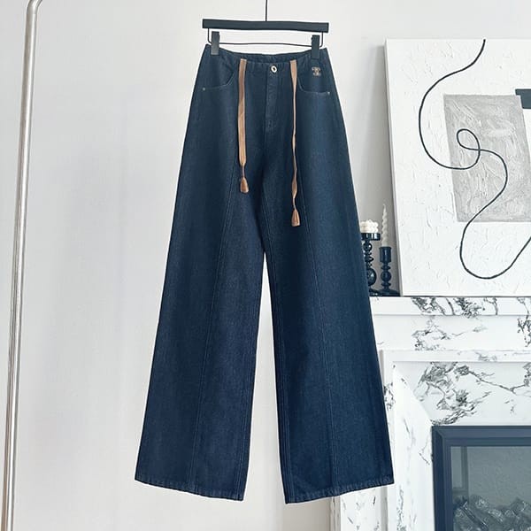 素敵なセリーヌ フェイク ダークユニオンウォッシュデニムパンツ Ceh06731