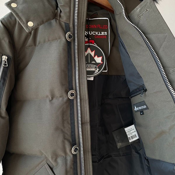 ムースナックルズ 3Q JACKET 偽物 ダウンジャケット moa32085