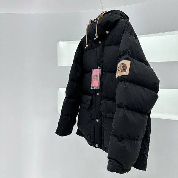 グッチ ノースフェイス コラボ ナイロンジャケットコピー アウター ロゴ Nor16849