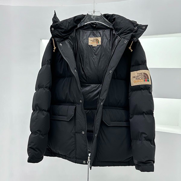 グッチ ノースフェイス コラボ ナイロンジャケットコピー アウター ロゴ Nor16849