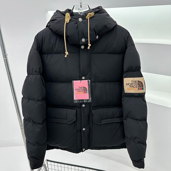 グッチ ノースフェイス コラボ ナイロンジャケットコピー アウター ロゴ Nor16849