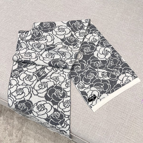 ★安心シャネル カメリア カシミア マフラー パロディ shu52238