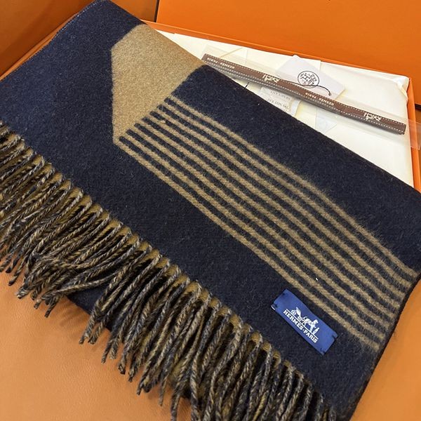 絶対欲しい!【エルメス】ストール 偽物 Casaque Sangle a Boucle カシミア フリンジ erj15225