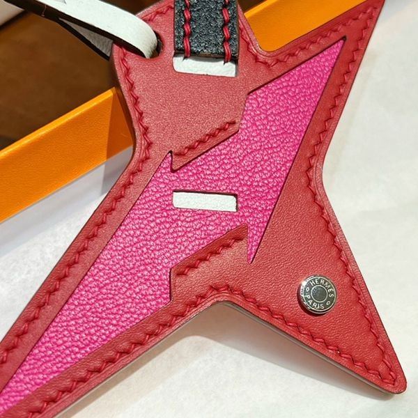 超希少★レア!ステンレススチールのギターピック付きエルメスRockチャーム ers30828
