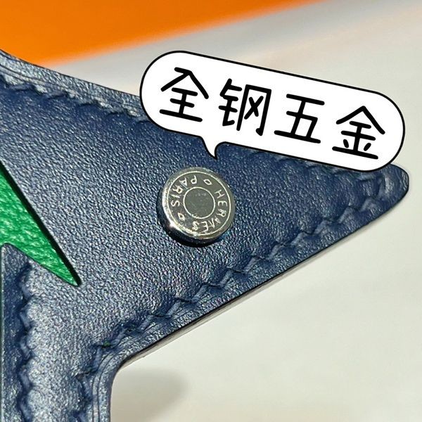 数量限定!ステンレススチールのギターピック付きエルメスRockチャーム erb43085