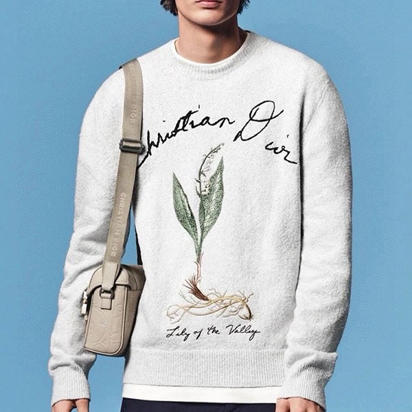 激安価格!ディオール Lily of the Valley コットンニット コピー det68261