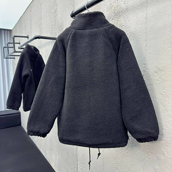 人気スタイル◎セリーヌ フリースジャケット ブラック 38AW