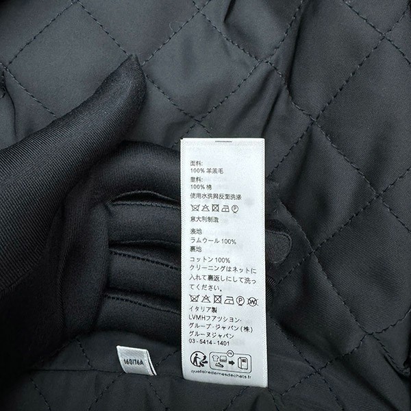 人気スタイル◎セリーヌ フリースジャケット ブラック 38AW