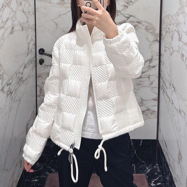 モンクレール 偽物 ANCY ジップアップ ショート ダウンシャケット