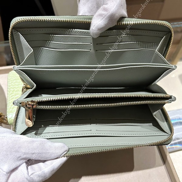 希少!すぐ届く!ルイヴィトン LV リザード ジッピーウォレット 南京錠付き N96955