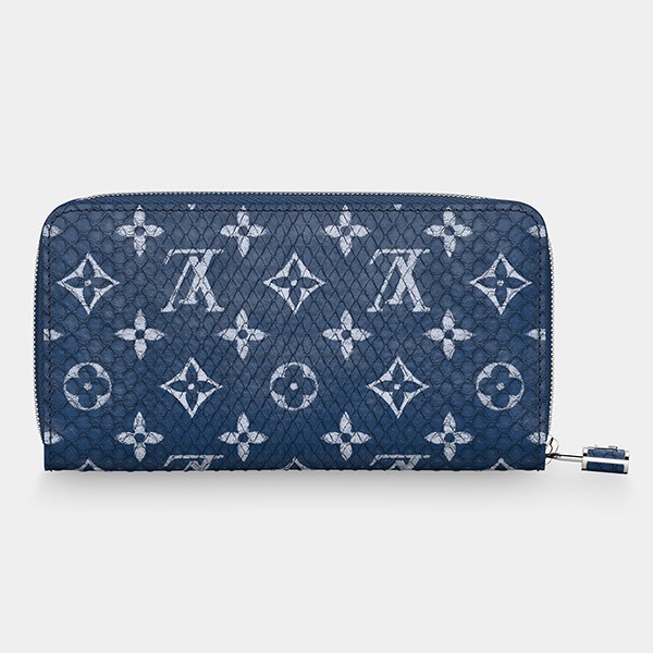 希少!すぐ届く!ルイヴィトン LV リザード ジッピーウォレット 南京錠付き N96955
