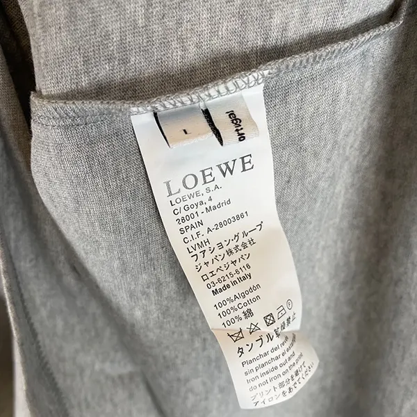 可愛い ロエベ リラックスフィット Tシャツ n級品 H526Y22XC9