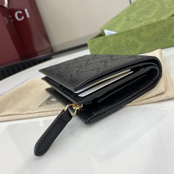 グッチ GG ラバーエフェクト 偽物 三つ折りウォレット gut00147
